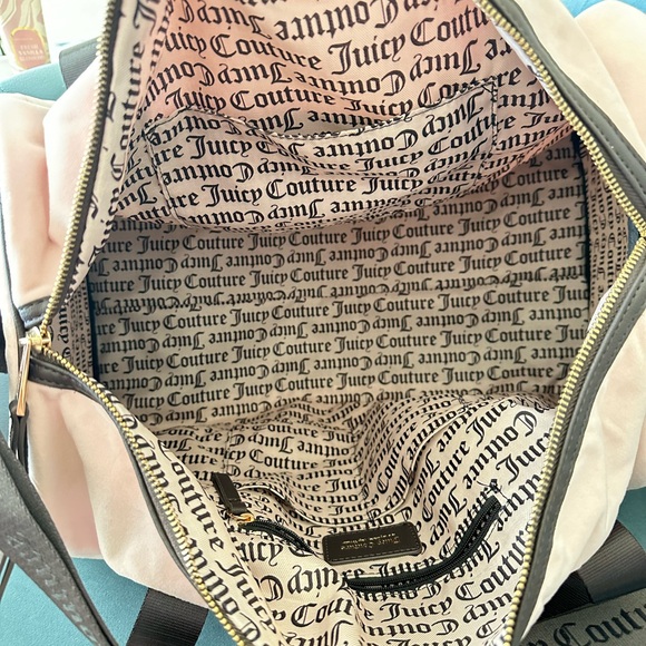 Juicy Couture Pink Velvet Duffel Bag. Brand new with tags!!! - Picture 10 of 10